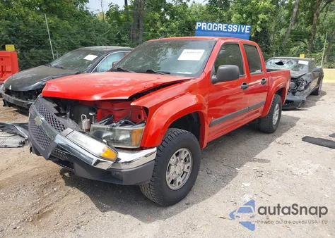 2008 Chevrolet Colorado Lt из США, поврежденный, VIN 1GCDT13E188133773